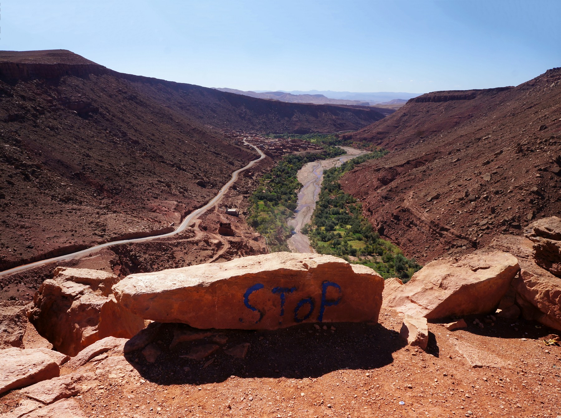 Montañas del Atlas en Marruecos