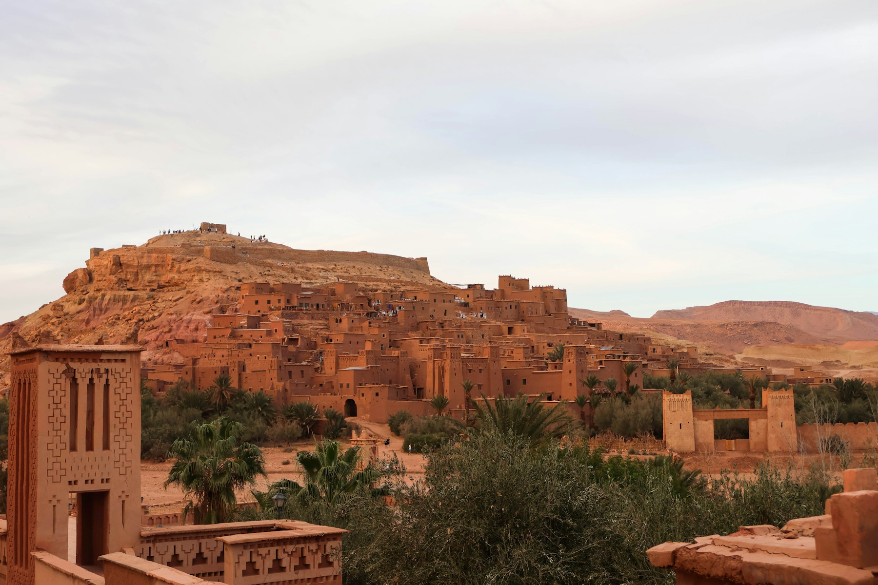 Kasbah tradicional en ruta de ciudades imperiales